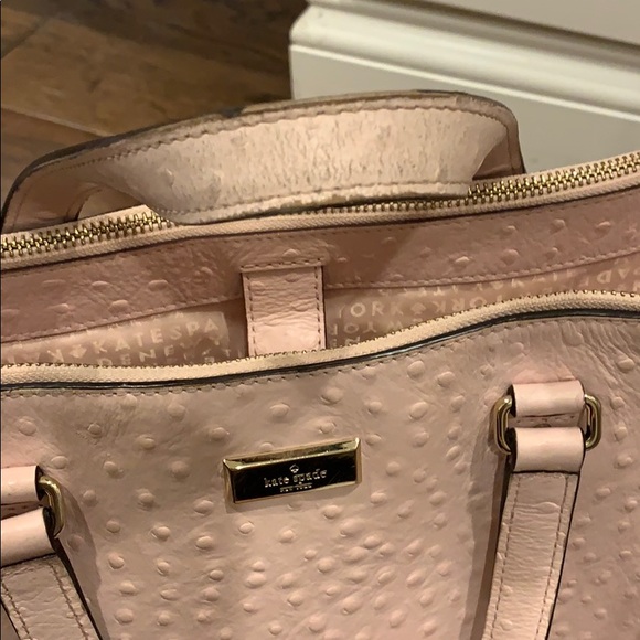 kate spade Bags Kate Spade Ostrich Pink Purse Poshmark